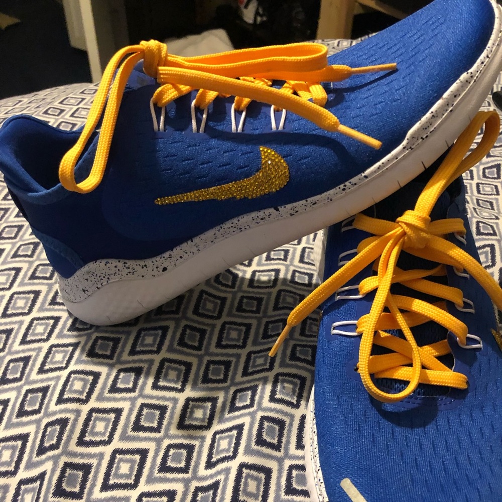 Nike Free Run Custom Bedazzled